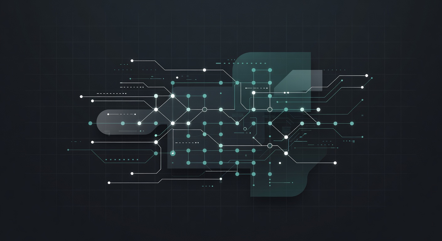 Abstract visualization of evidence-based innovation and research precision